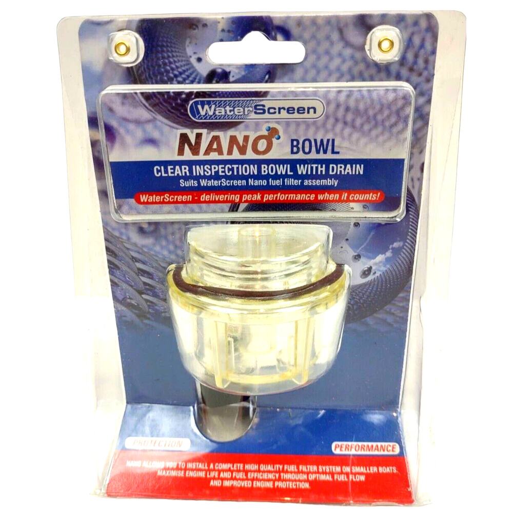 Fuel Water Separating Nano Bowl by Water Screen Marine Element for Outboards